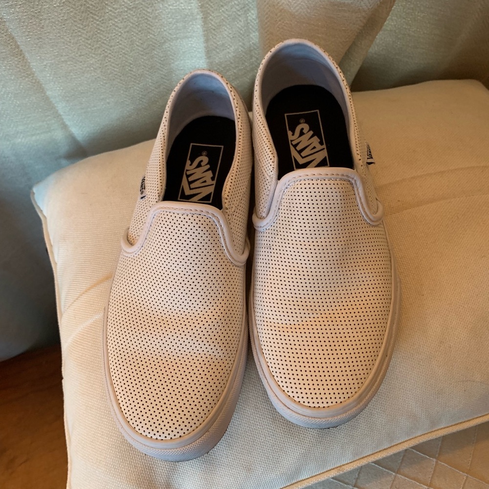 Leather Vans!!